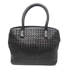 Bottega Veneta Handbag Leather Black